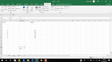 19. Inserting and Deleting Rows and Columns using Excel VBA