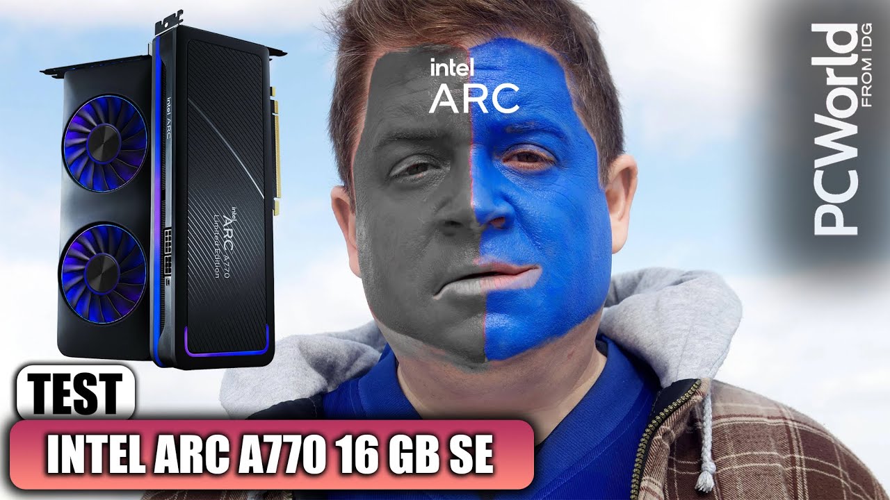 Intel Arc A770 SE 16 GB Testy YouTube