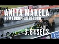 Anita Mäkelä New European Top Fuel Dragster Record 3.84secs - Santa Pod Main Event May 2019