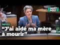 Le tmoignage fort de sandrine rousseau sur la fin de vie