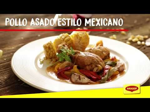 Pollo asado estilo mexicano - Recetas Maggi