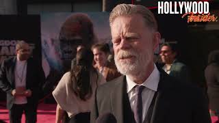 William Macy Spills Secrets on 'Kingdom of the Planet of the Apes' at Premiere Owen Teague