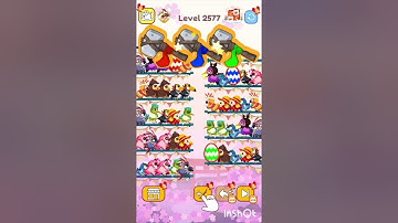 Bird Sort Color Level 2577