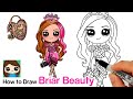 How to Draw Briar Beauty 🌹Ever After High