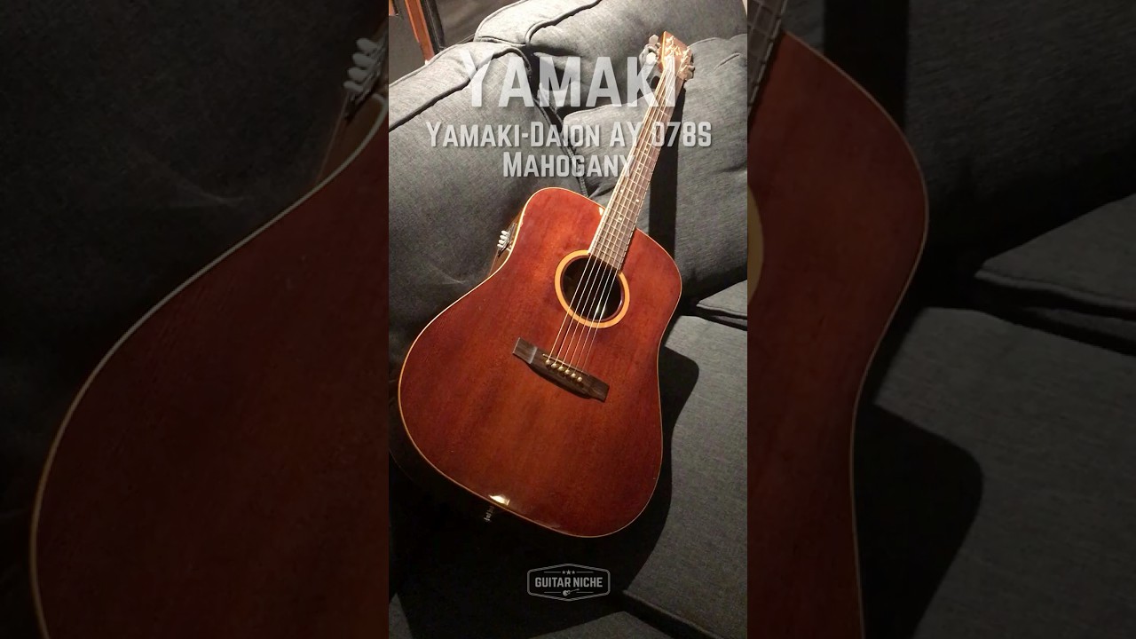 ☔️ Yamaki-Daion AY 078S Mahogany #yamakinguitars #supervibes