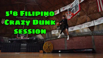 5’8 Filipino Dunks Between the Legs!? Comeback from Torn Quad!