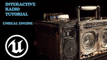 Unreal Engine 5 How to make a working Radio "Tutorial" beginner friendly