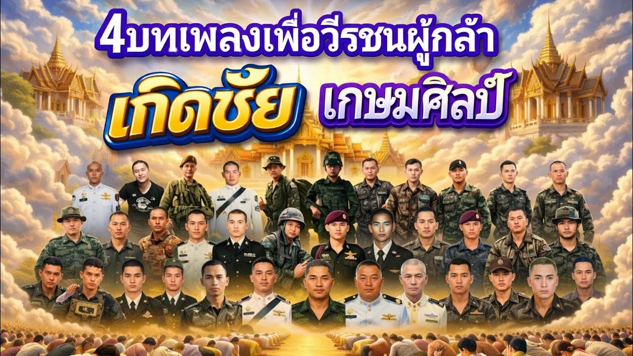 4 บทเพลงเพื่อสดุดีวีรชน mp3#วีรชนเนิน350วีรบุรุษทหารไทยวีรชนเนิน677มุสตากีมมาเจ๊ะมะ#เพลงใหม่#เกิดชัย