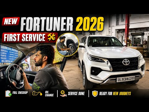 Fortuner Ki Pehli Service Kitna Kharcha 💰| Manu Dabas | Vlog 103