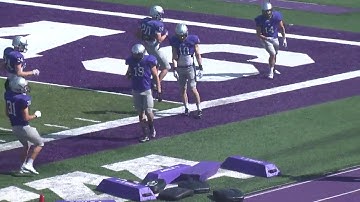 Zone Blitz Tech Chase:Spill Drill with Run Away  University of St  Thomas MN