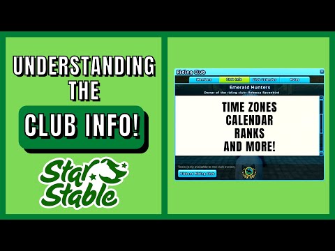 How To Read The Club Info! ?