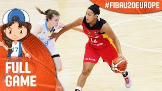 Ukraine v Germany - Full Game - FIBA U20 Women's European Championship 2017