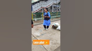 Woman Loco Pilot | Krishnarajapuram railway station Train driver | Indian Railways #motivation #girl