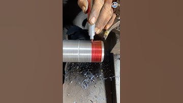 How made threads without lathe machine #short #handmade #tools #lathework #multitools