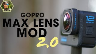 The NEW Max Lens Mod 2.0 |  New Features for the GoPro Hero 12