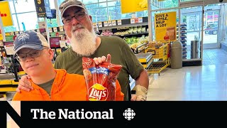 a father-son duo drove for days to get ketchup chips