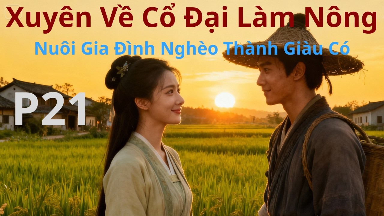 Xuyên Không Làm Nông, Nuôi Gia Đình Nghèo Thành Giàu Có P21 | Ngôn Tình Cổ Đại.