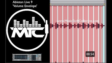 Ableton Live 9 Tutorial for Beginners: Volume Envelope - With DJ Rap