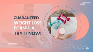 Slideshow Video Template for a Weight Loss MLM Company