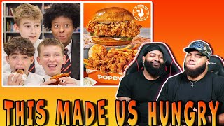INTHECLUTCH REACTS TO BRITISH HIGH SCHOOLERS TRY POPEYES FOR THE FIRST TIME