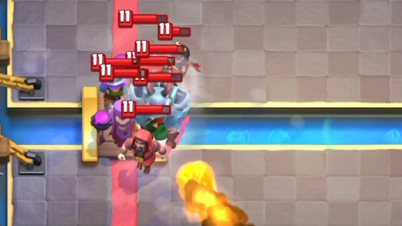 How To Use Fireball In Clash Royale Youtube