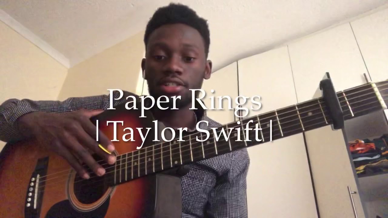 Taylor Swift Paper Rings Tutorial | TikTok