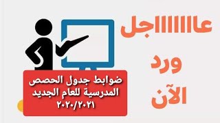 ضوابط الحصص المدرسية لجميع الصفوف للعام الدراسي ٢٠٢٠/٢٠٢١