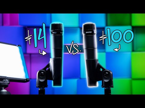 Shure SM57 vs. Pyle PDMIC78: How Do They Compare?