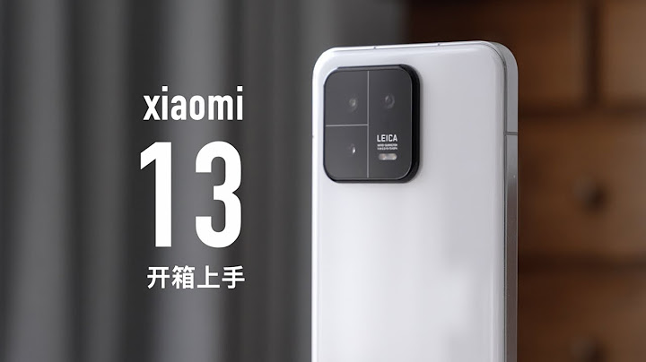 小米 13 開箱：一定要親自感受一下手感 - 天天要聞