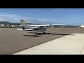 Cessna 172H Start Taxi Take Off at Uncontrolled Airport