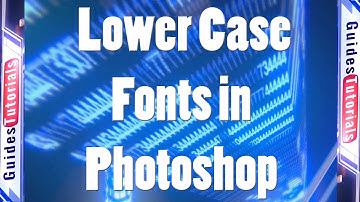 Changing to Lower Case Text from Upper Case Text in Photoshop