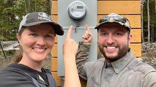 Our ELECTRICITY Meter is INSTALLED || DIY House Build