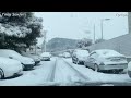 Снег засыпал Грецию 24 января! Аномальный снегопад и сильные морозы обрушились на Грецию!