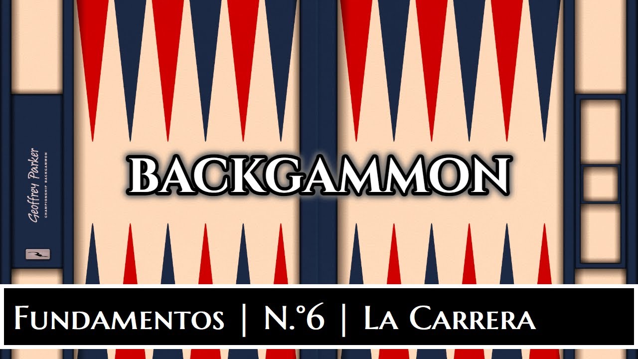 Backgammon Rac LA CARRERA | CÓMO JUGAR | FUNDAMENTOS DEL BACKGAMMON | #backgammon # ...