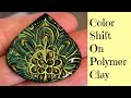 Creating Color Shifting Pendants, Beads and Cabochons Polymer Clay Tutorial