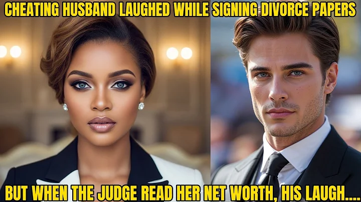 CHEATING MILLIONAIRE HUSBAND LAUGHED WHILE SIGNING DIVORCE PAPERS UNTIL THE JUDGE READ HER NET WORTH