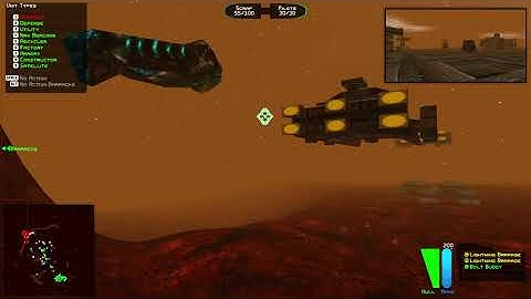 Battlezone 98 Redux pushing the black dogs reversed.