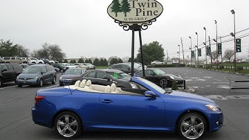 How to use your memory seats on a Lexus IS250