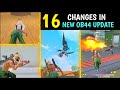 16 CHANGES IN NEW OB44 UPDATE | ADVANCE SERVER - GARENA FREE FIRE