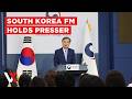 LIVE | South Korea Foreign Ministry Briefs Media On Latest Issues & Developments | VERTEX