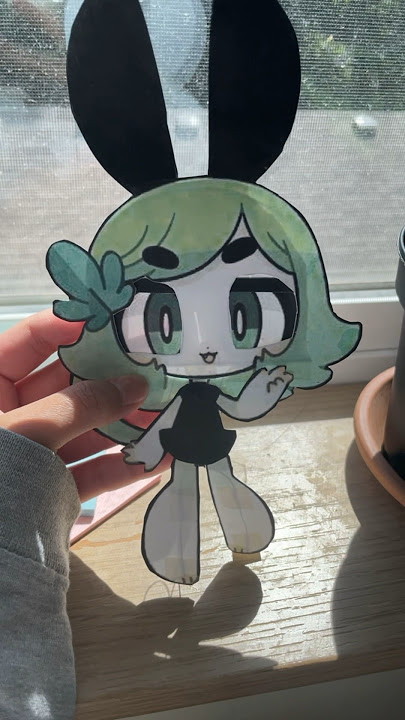Wasu art doll tutorial easy🌷🍰🌟 #wasuart #wasu_art #paperdollcraft