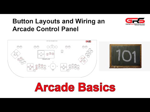 Arcade Button Layouts and Wiring 101