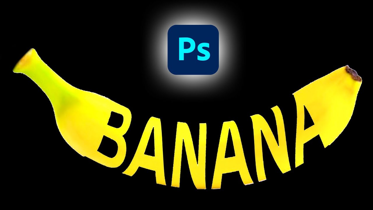Photoshop Text Effects: Mastering the Banana Text