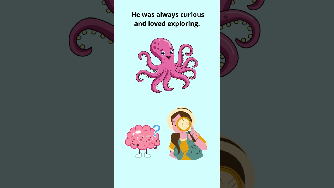 The Curious Octopus: A Deep Sea Adventure of Exploration and Curiosity 