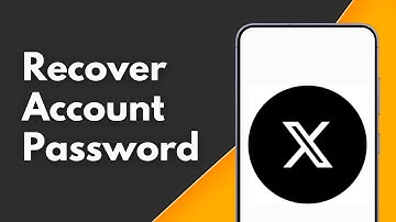 How to Recover Twitter X Account Password