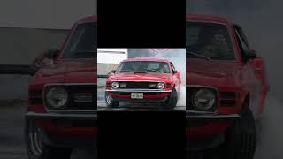 1970 Ford Mustang Mach 1 Burnout #Mustangfastback #MustangMach1
