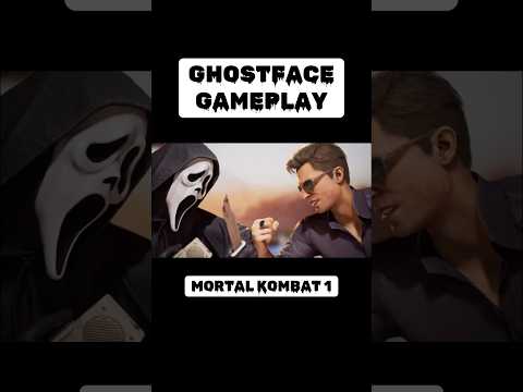 GHOSTFACE GAMEPLAY! First Look | Mortal Kombat 1