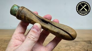 Making a New Wooden Handle for TysyTube - Woodturning