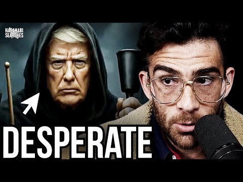 Thumbnail for Trump's EMBARRASSING AI Grim Reaper Meme BACKFIRES | HasanAbi Searches
