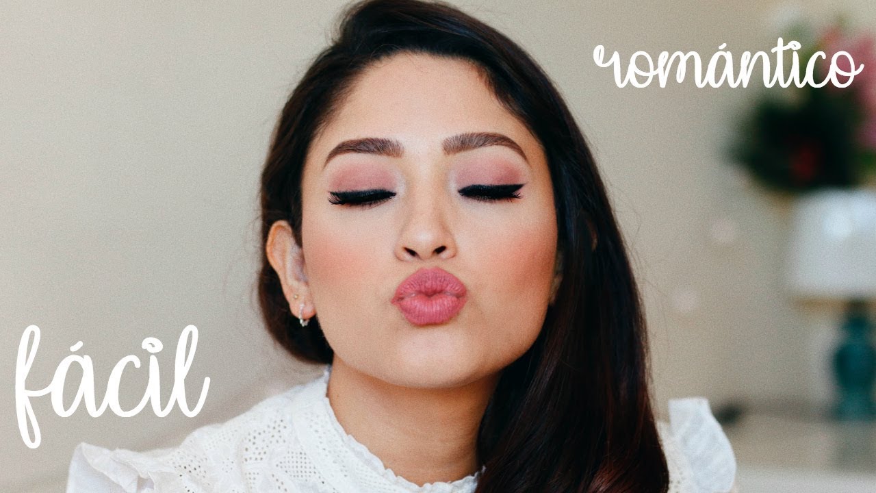 MAQUILLAJE MATE ROMÁNTICO FÁCIL